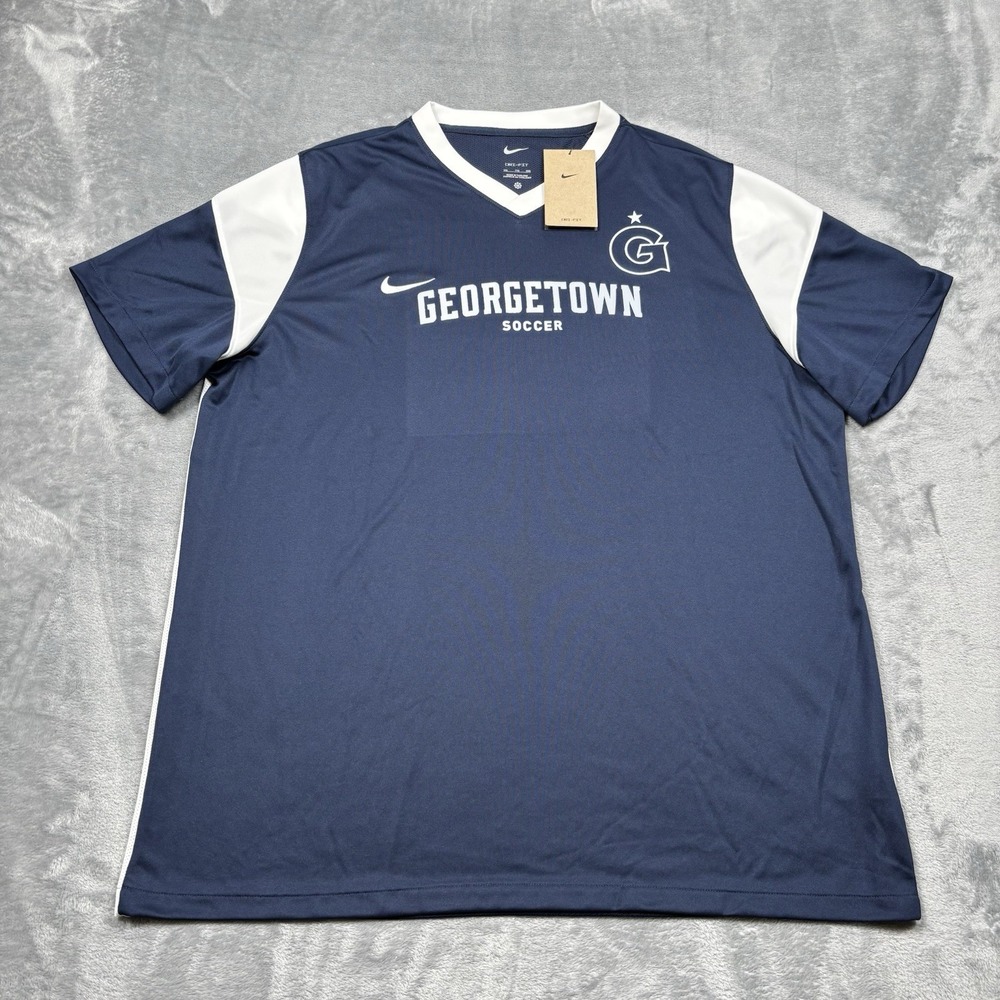 Nike Dri-Fit Park Derby III Mens Georgetown Soccer Jersey Men's XXL NWT